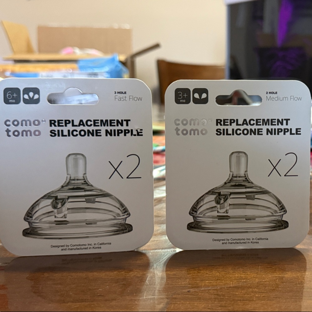 Como Tomo replacement nipples